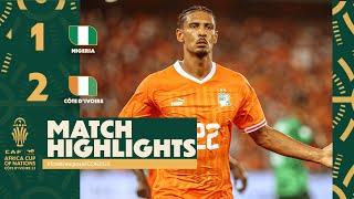 HIGHLIGHTS  Nigeria 🆚 Côte dIvoire  TotalEnergiesAFCON2023  Final [upl. by Daffodil700]