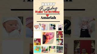 Amariah 1st Birthday 🎂🎉🥂110424 [upl. by Enelram]