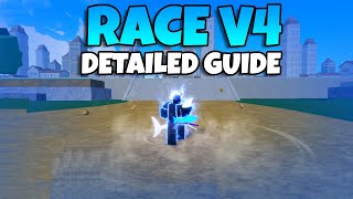 A Detailed Race V4 Guide Blox Fruits [upl. by Batchelor155]