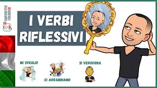 I VERBI RIFLESSIVI IN ITALIANO  Impara litaliano con Francesco [upl. by Delaney]