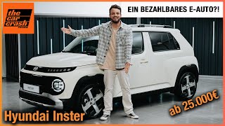 Hyundai Inster 2024 Endlich ein bezahlbares Elektroauto für 25000 Euro Review  Test  Preis [upl. by Adeehsar900]