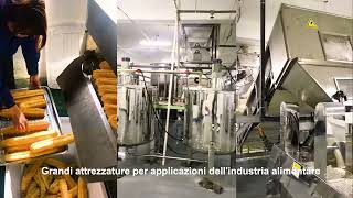 Grandi attrezzature per applicazioni dellindustria alimentare [upl. by Aicel]