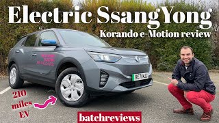 SsangYong Korando eMotion Electric review [upl. by Baruch720]