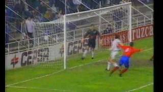 Real Zaragoza Gol de Poyet en Sevilla [upl. by Ettezus379]