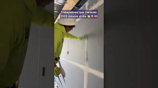 Trabajadores que son rápidos en la construcción 👏🇲🇽🇺🇸 construction skills shorts usa mexico [upl. by Ronnica]