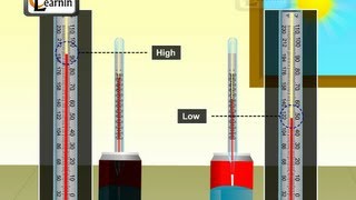 Thermoscope  Experiment to prove that black substances absorb heat faster  Science [upl. by Naneik]