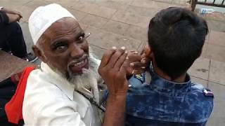 The Art of Ear Cleaning Nabi EarCleaner Bandra Talao [upl. by Katt]