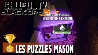 LES PUZZLES MASON TROPHÉE  SUCCÈS  Tous les Puzzles de la Planque CALL OF DUTY BLACK OPS 6 [upl. by Retsev]