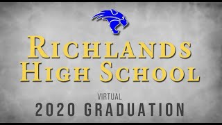 Richlands Virtual 2020 Graduation [upl. by Gabi]