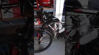 Walmarts Roadmaster 80cc Motorized bicycle [upl. by Natfa]