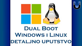 Dual Boot Linux i Windows  Detaljno uputstvo Instalacija part 2 [upl. by Schonfield]