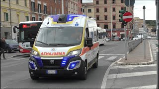 Ambulanza Croce Gialla Ancona in Emergenza  Italian Ambulance in Emergency [upl. by Asilana]