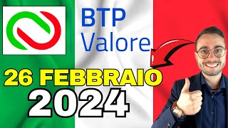 BTP VALORE FEBBRAIO 2024 la nuova emissione conviene 💰 [upl. by Harihat]