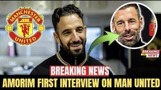 JUST NoW 🛑 ROBIN AMORIM BREAKTHROUGH None expected it  Man United News manchesterunited [upl. by Hayarahs]