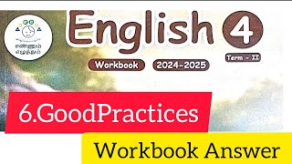 4th English6Good practices work book answer goodpractices 4thenglish [upl. by Erastus]