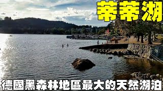 德國黑森林地區最大的天然湖泊【蒂蒂湖Titisee】 看全世界最大咕咕鐘 Titisee Germany [upl. by Sremlahc]