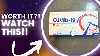 Review of COVID 19 Rapid Self Test Kit [upl. by Aubert]