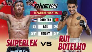 Theres Levels To Muay Thai 😳😤 Superlek vs Botelho  Full Fight [upl. by Attinahs96]