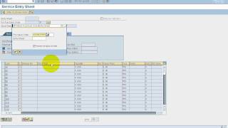 ML81N Service Entry Sheet Released GRN [upl. by Woodford]