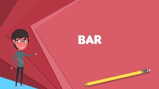 What is Bar Explain Bar Define Bar Meaning of Bar [upl. by Helmer252]