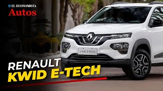 Kwid eTech Renault un vehículo eléctrico de pasajeros ya en México [upl. by Sigfried707]