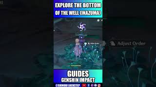 Explore the Bottom of the Well Genshin Impact Byakko Plain shorts [upl. by Relyc]