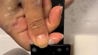 ASMR  Bathroom Sink Cleaning  Sudsy Soapy asmrindahouse [upl. by Scuram]