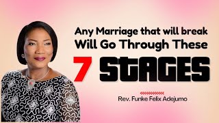 Any Marriage That Will break will go through this seven stages Funke Adejumo marriage [upl. by Johnsten161]