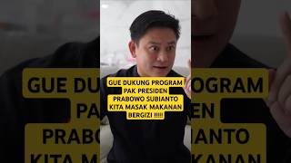 Bobon santoso dukung program prabowo mukbang shorts prabowo chefbobon prabowosubianto short [upl. by Meade]