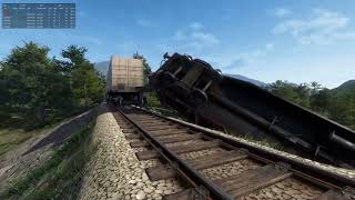 Derail Valley  First Derailment [upl. by Holcomb]