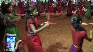 కోలాటం kolatam song 12 dance Maha Lakshmi Tirunallu Pallipadu gandhi colony [upl. by Aidin]