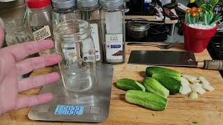 Kosher Dill Pickle Ferment Overview [upl. by Sholes318]