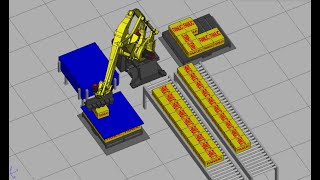 Fanuc Roboguide Pallet Pro Tutorial [upl. by Curhan86]