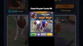 Clash Royale Cards IRL [upl. by Ialokin]