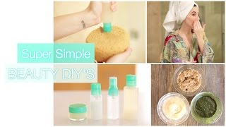 Super Simple Beauty DIYs [upl. by Eked]