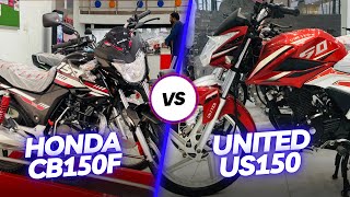 United US 150 VS Honda CB 150F [upl. by Teriann85]