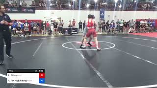 2024 U20 GrecoRoman World Team Trials Aydin Rix McElhinney vs Bradley Gillum 77 KG Rnd 2Best 23 [upl. by Marrilee882]