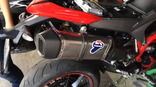 Hypermotard 821  Termignoni Full System [upl. by Darice]