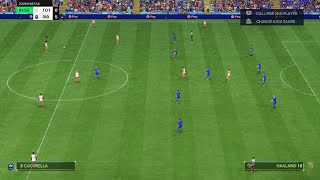 Halfway Line Goal FC24 [upl. by Nwahsud]