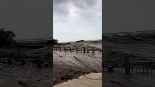 Shocking Landslide at Navagio Beach Zakynthos Island Greece [upl. by Ruelu]