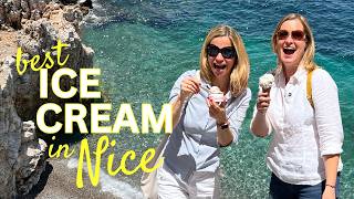 Where to Find the Best Ice Cream in Nice France  French Riviera Travel Guide [upl. by Petie]