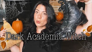 Dark Academia Witch Halloween Decor Haul  Vintage Antique amp thrift finds  Cottagecore 2024 [upl. by Lynea]