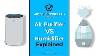 Air Purifier Vs Humidifier Differences amp Benefits Explained [upl. by Robma]