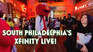 XFINITY LIVE  A GREAT NIGHT  MANY PEOPLE OUT  PHILADELPHIA STREET FOOD FESTIVAL [upl. by Clovah]