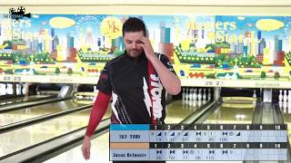 ボウリングの神様と対決！！（PBA） JasonBelmonte VS skytomo [upl. by Valenka96]