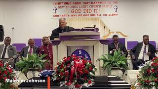 Malcom Johnson Funeral [upl. by Gavette349]