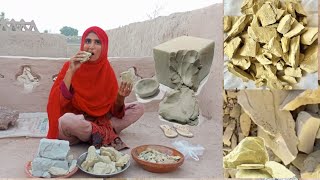 Aj Khreedi Nye Clay Multani Mitti  Mud Home Tour Vlog  Mitti Ko Kia Crunch [upl. by Gambell584]