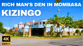 One Of The Richest Neighborhoods In Mombasa KIZINGO 4K silent Walk [upl. by Damle745]