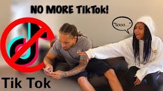 I DELETED YOUR TIKTOK PRANK ON DAUGHTER SHE CRIED [upl. by Brazee315]