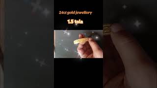 24ct gold New design chudi 🤔 viral short video music song jewellery nepalgunj 😘😘😘 [upl. by Nnaylime871]